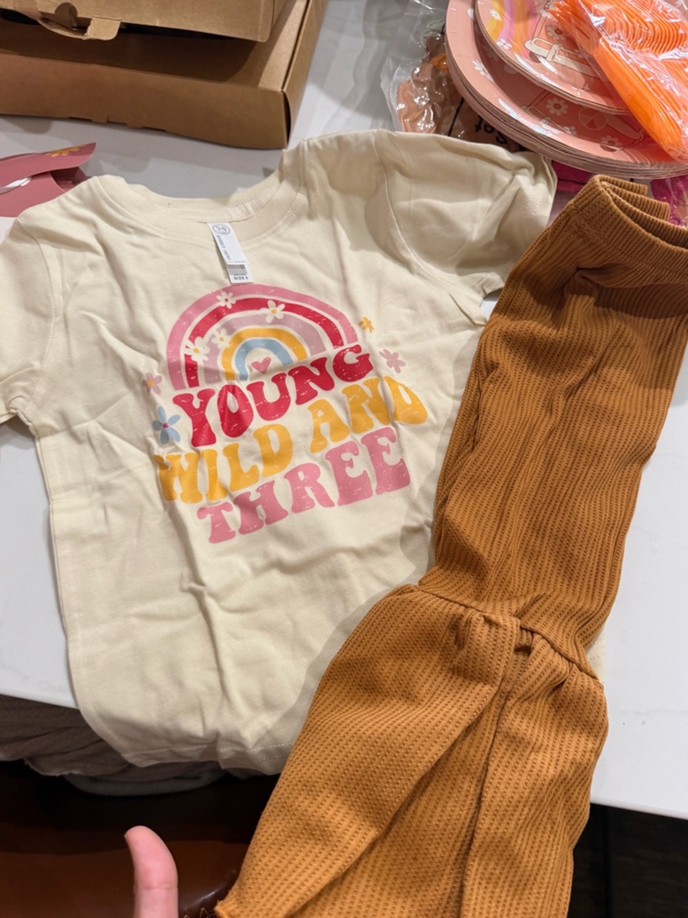 "Young Wild and Three" birthday outfit ✨